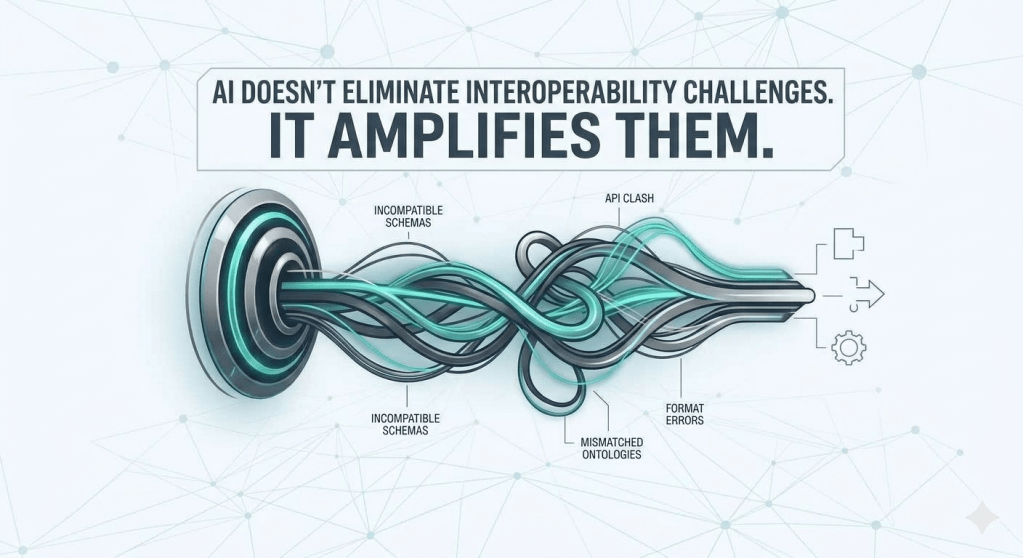 AI Doesn’t Eliminate Interoperability Challenges. It Amplifies&nbsp;Them.